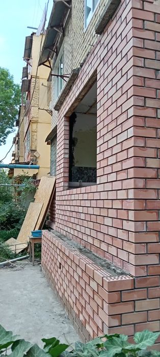 Аблисофка кирпич на балконе. Balkonga ablisofka g'isht teramiz...