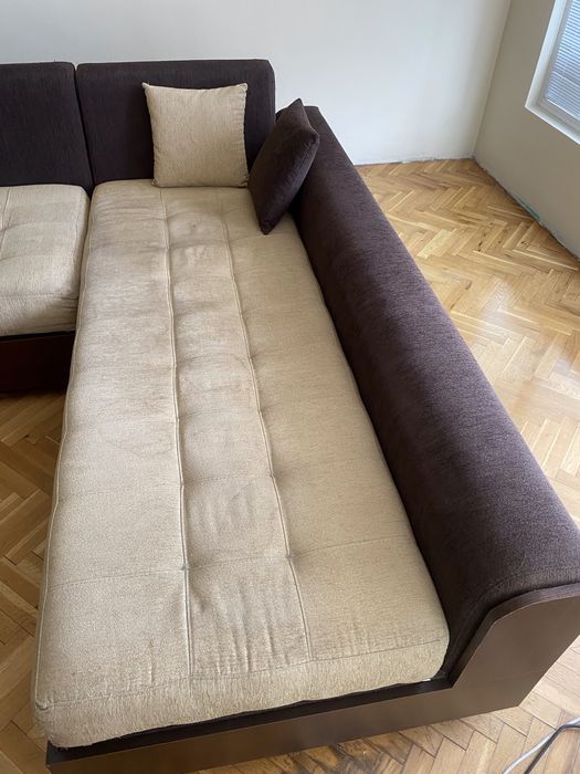 Ъглов диван - ляв