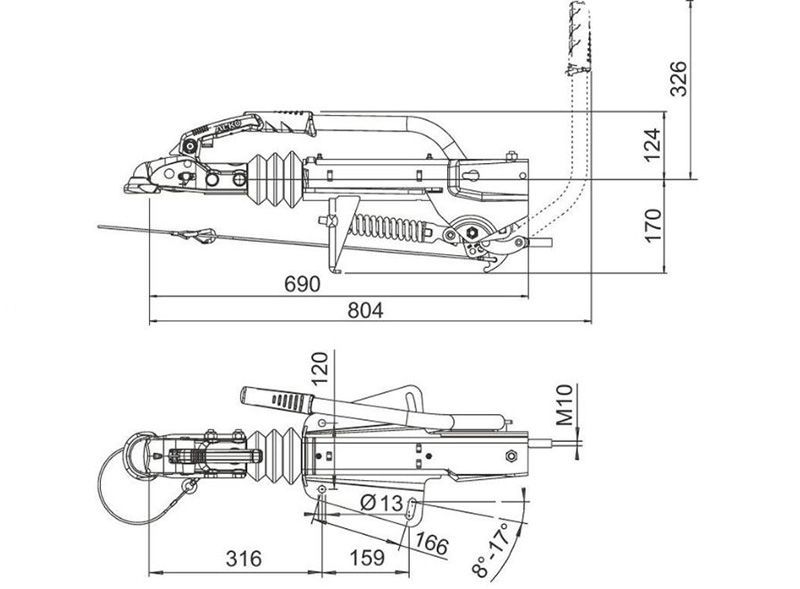 Dispozitiv inertial 2700 Kg AL-KO 251 S