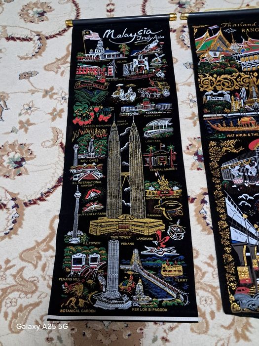 Панно из Тайланда и Малайзия.