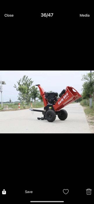 Дробилка за клони Early bird CS1200 PRO