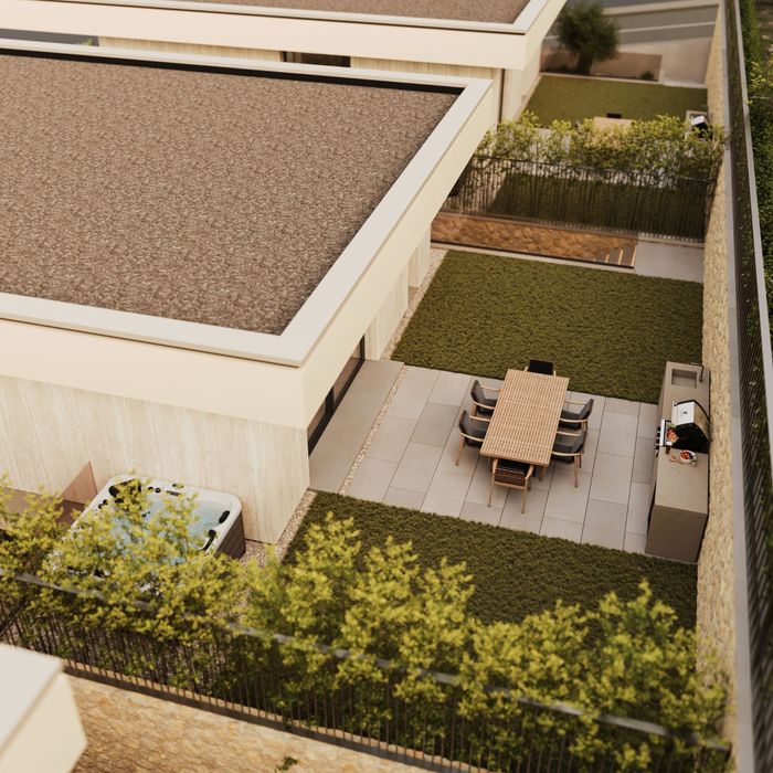 Teren cu proiect autorizat, 400mp, pentru case de lux, str. Luminii