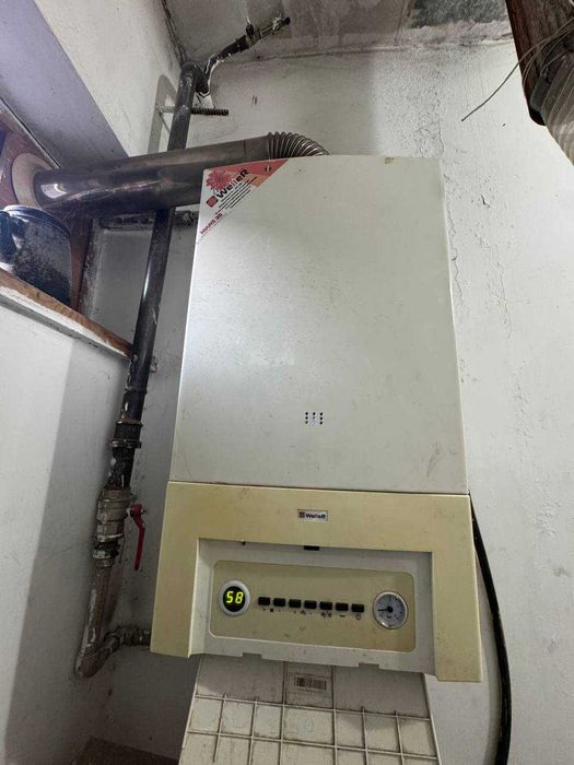 Батареи чугунные, газовый котел