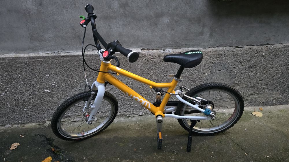 Bicicleta Woom 3 Galbena