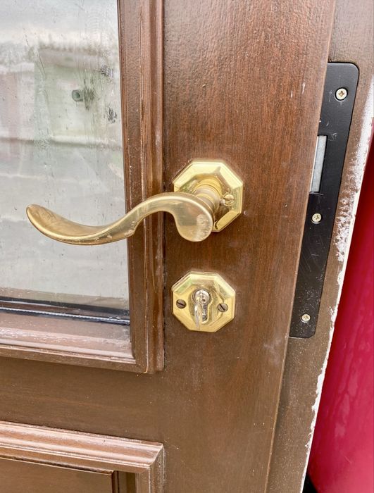 USA LEMN TERMOPAN intrare casa H 220 x L 102 Germani