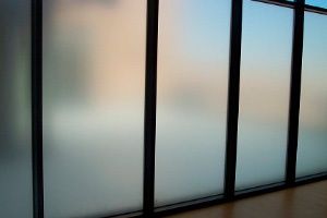 Матовая плёнка для окна