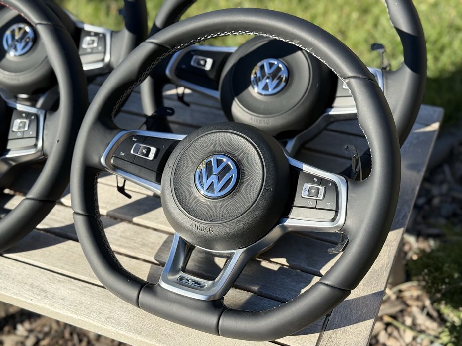 Volan R Line Pasaat CC B6 B7 Tiguan Golf GTI