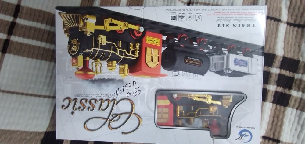 игрушки поезд на батарейках