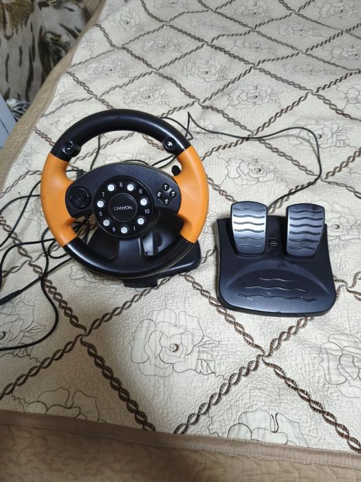 Игровой руль для компа- ноутбука