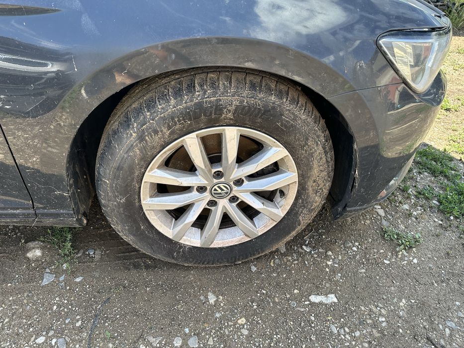 Roti Vara Vw Passat B8 215 60 16 Bridgestone Turanza originale aliaj jante 215 55 17