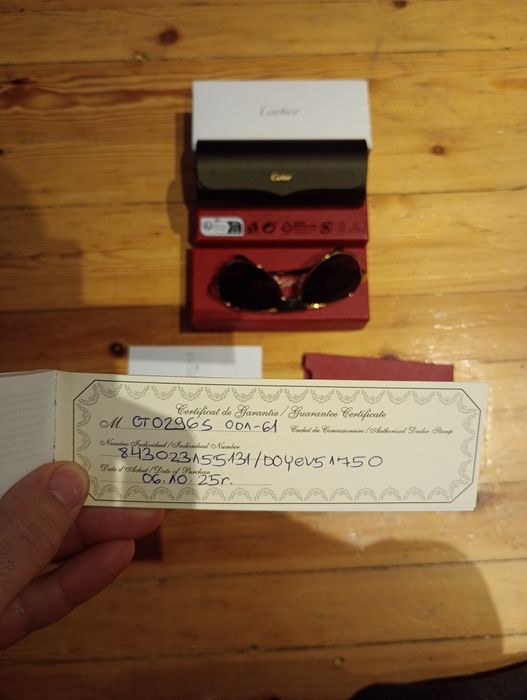 Cartier слънчеви очила