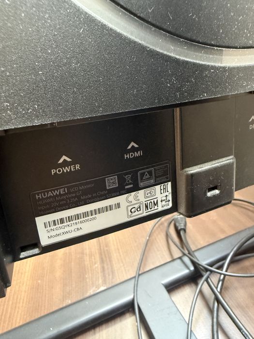 Монитор HUAWEI MateView GT (XWU-CBA) за части + 65W USB-C зарядно