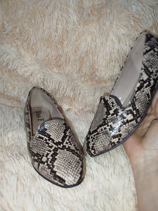 Обувь с принтом/Питон/ Леопард