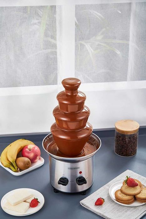 Шоколадов Фонтан Фондю  Steinborg, 170W, 4 Нива, 1250гр.