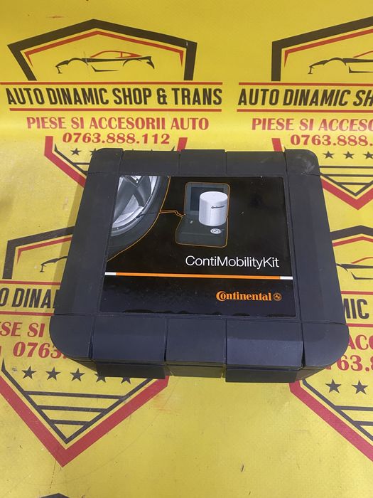 Compresor auto umflat roti 12V 15A 180W original Continental