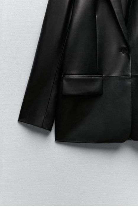 продам кожаный пиджак/блейзер