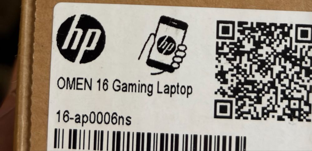 NOU HP Omen 16 16" 240Hz 2.5K, Ryzen 9 AI 365, RTX5070, 32GB, 1TB