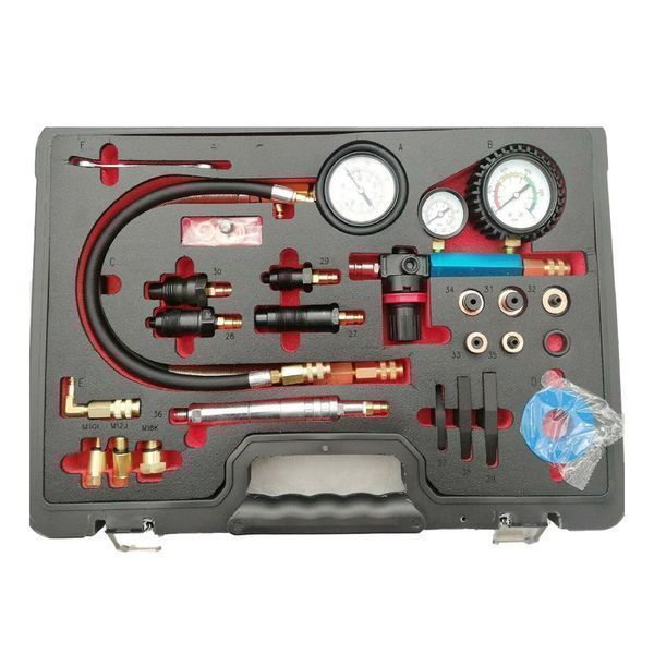Комплект за тестване на компресия и откриване на течове за бензинови и