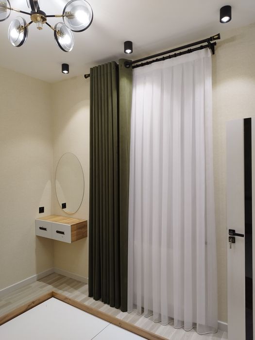 Mega AKSIYA Parda tikish xizmati , karniz metiriga 50 min