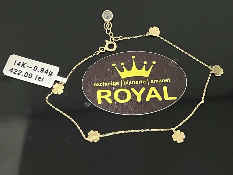 Bijuteria Royal CB : Bratara dama aur 14k 585  0,94 gr