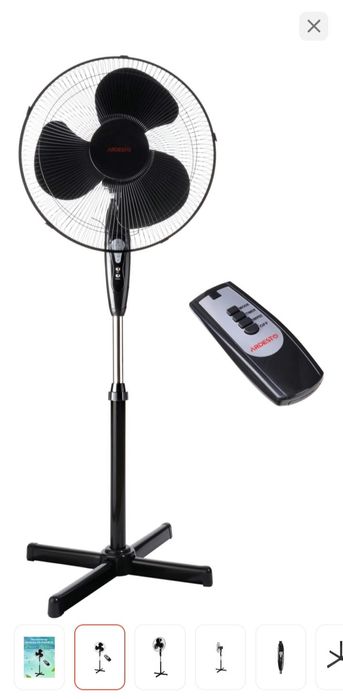 Напольный вентилятор с пультом Д/У