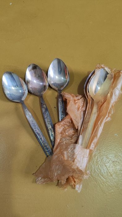 Ложки и вилки посеребряные