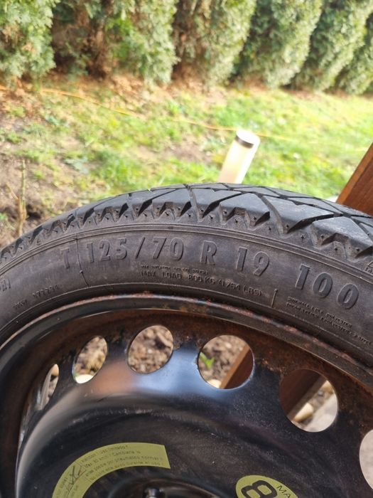 Резервна гума патерица за Audi A5 125/70/19