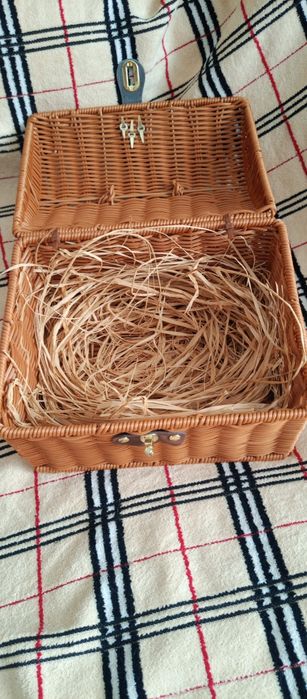 Сундук декоративный из ротанга