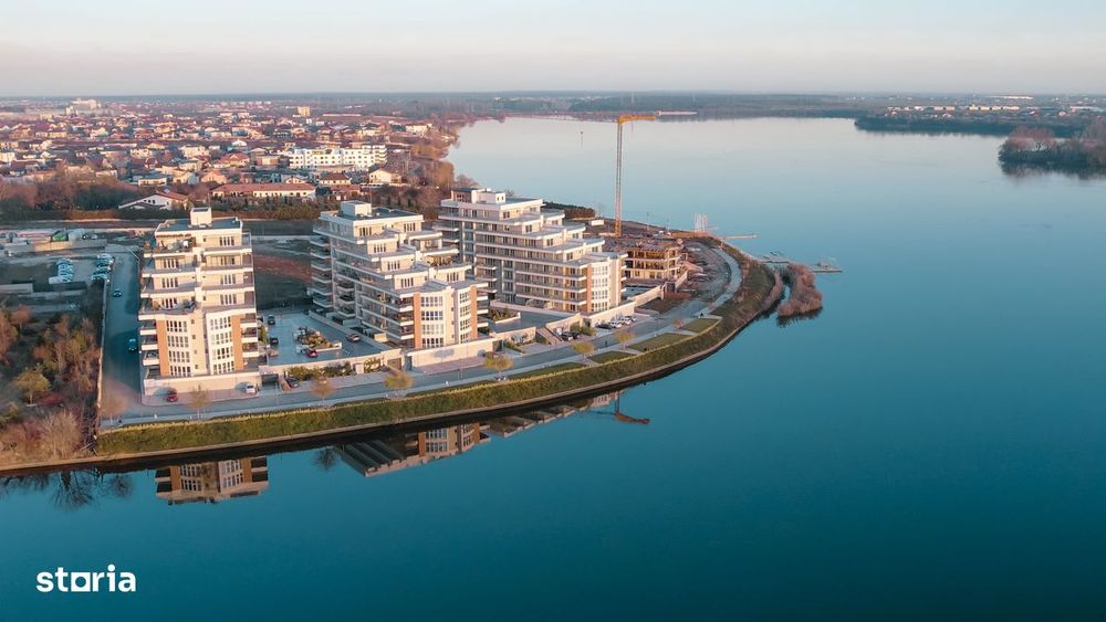 Apartament 3 camere vedere lac-Lebada Lake Residence+parcare subteran