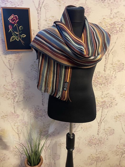 Fular/esarfa unisex 100% lana elegant/multicolor