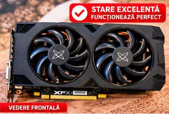 Placă video XFX AMD Radeon RX 470 4GB GDDR5, Dual Fan