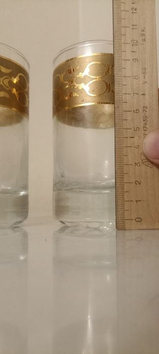 Стаканы 6 штук стекло