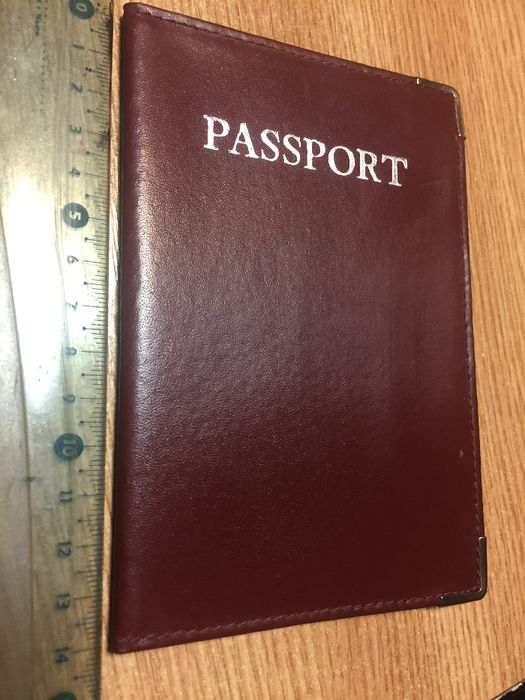 Husa Pasaport Piele Naturala