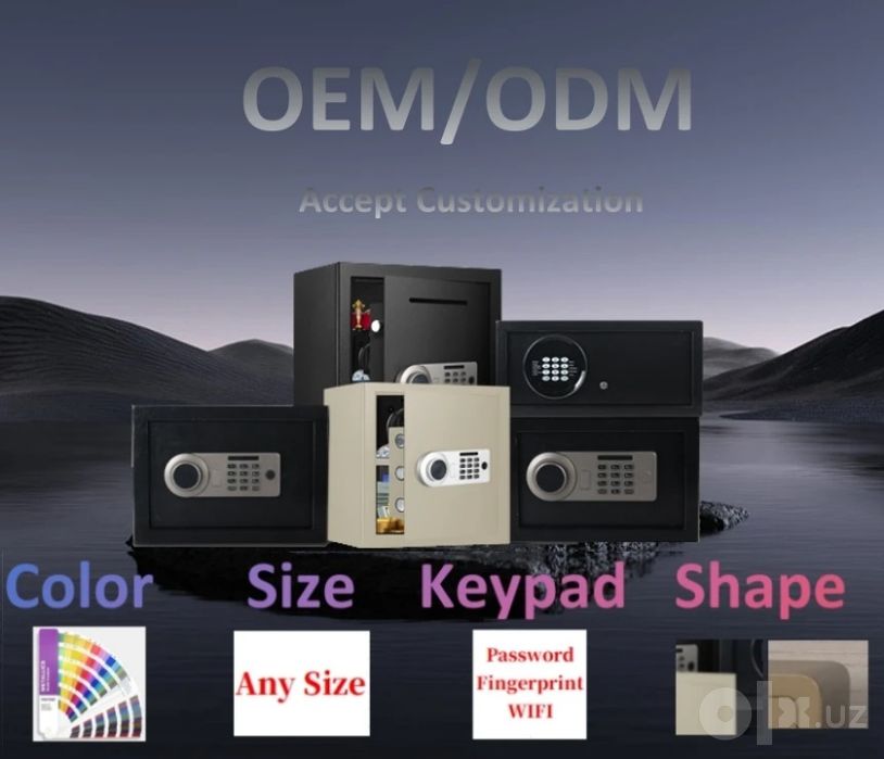 Premium safe А4. Электрон кодли ва калитли сейф! Доставка бепул!