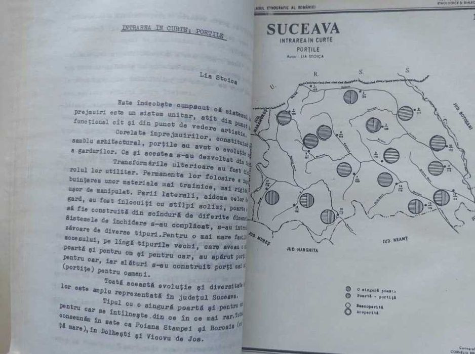 Atlasul etnografic roman Ocupatiile Sarbatori obiceiuri mitologie etnologie folclor Romanii din Bulgaria TImoc Valea Dunarii Alimentatia Habitatul