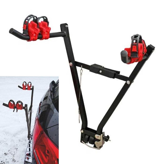 Вело стойка за багажник на автомобил с теглич - 2 велосипеда.