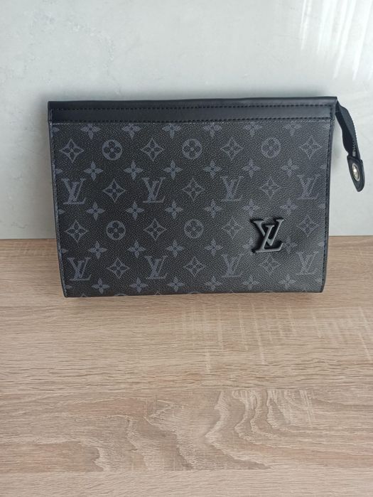 LV Мъжки Кожен Клъч Различни Цветове