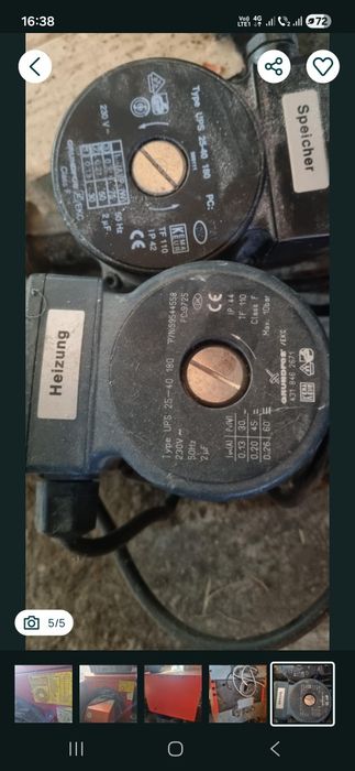 Vând centrala pe ulei ars