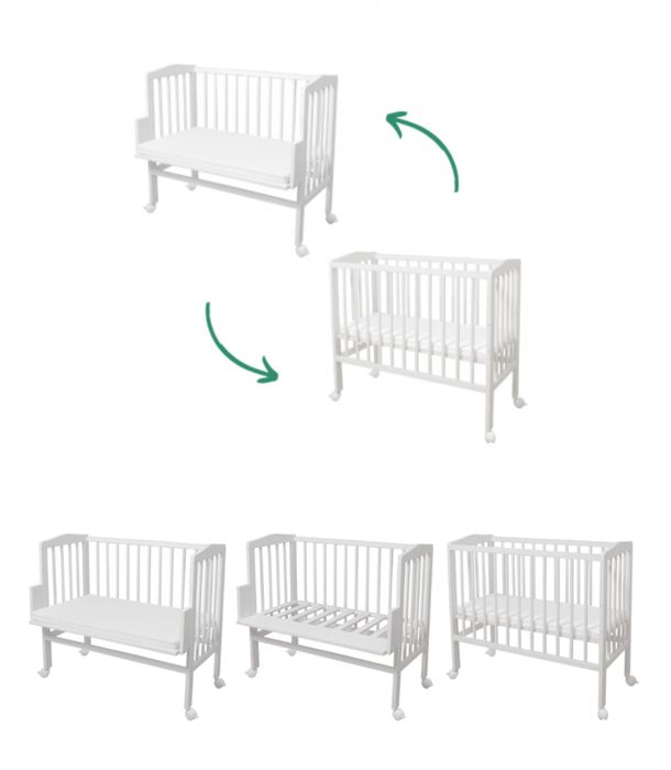 Patut Co-sleeping Waldin 2 in 1