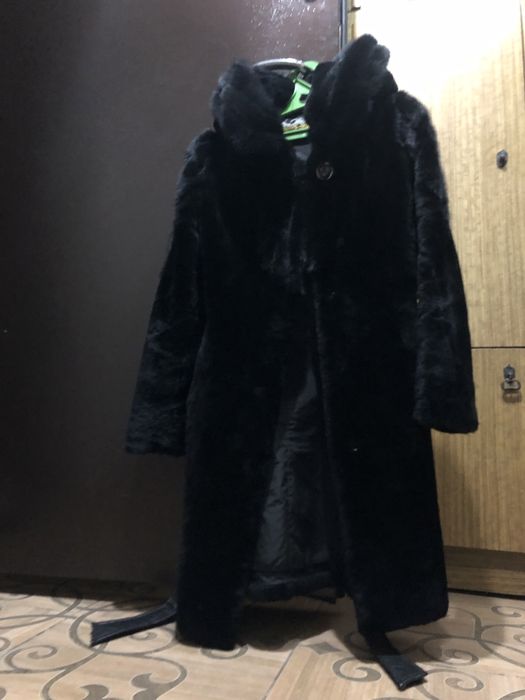 Шуба мутон-норка