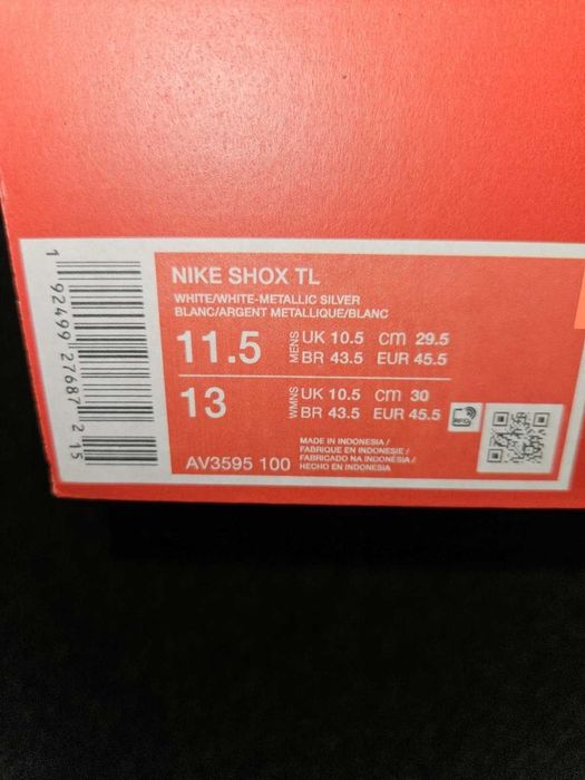 Nike Shox TL Triple Black CLASSIC 36 37 38 39 40 41 42 43 44 45 46