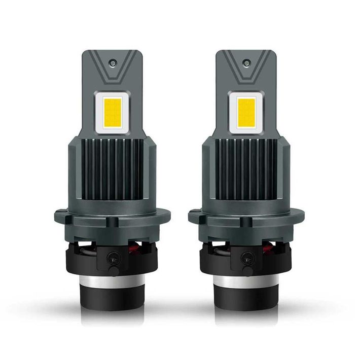 Se 2 becuri auto 1:1 cu D2S LED , 10000LM, 6500k, 35-55W Canbus