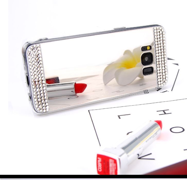 Husa oglinda pietricele pt. Samsung Galaxy S8 , S8+ , S9 , Note 8