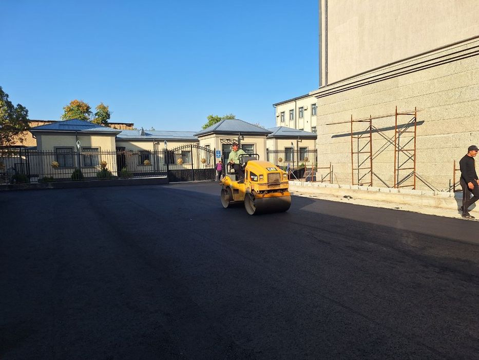 Asfalt xizmarlari arzon VA sifatli Asfalt yotiqizamiz