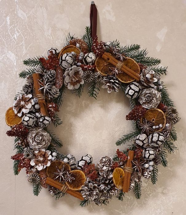 Коледни Венци - ръчна изработка