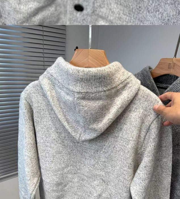 Серый кардиган на пуговицах в наличии Размер XL