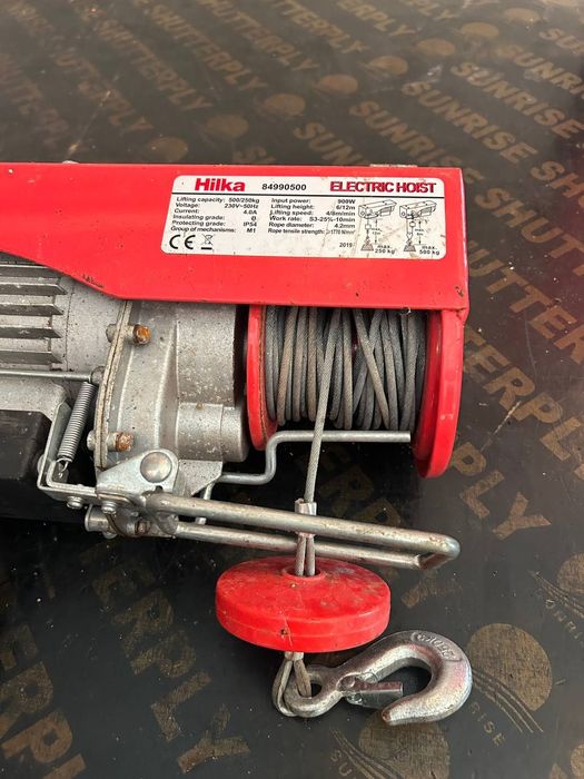 Лебедка телфер на 220 волта