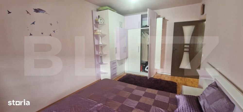 Apartament 2 camere, 54 mp + balcon 8 mp, Etaj retras, parcare cu CF