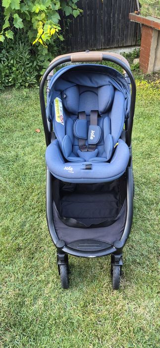 Carucior copii 3 in 1 Joie Versatrax + baza isofix