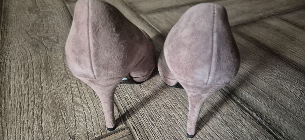 Pantofi piele întoarsă